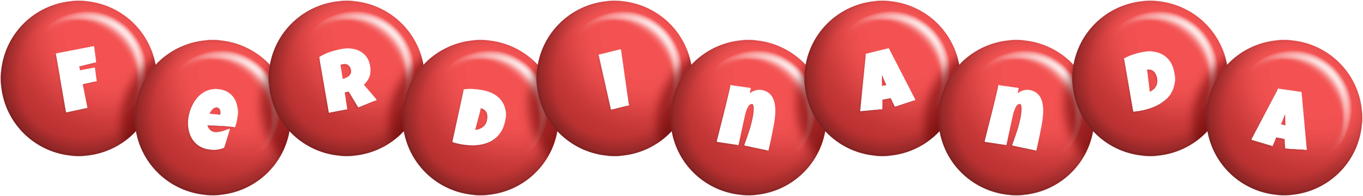 Ferdinanda candy-red logo