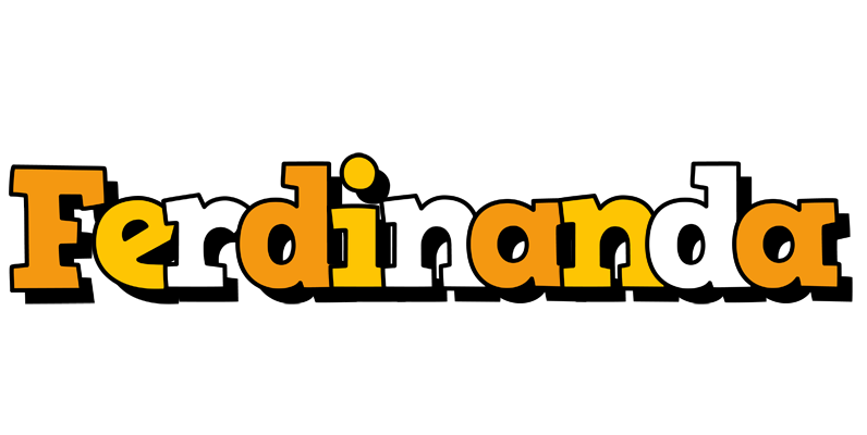 Ferdinanda cartoon logo