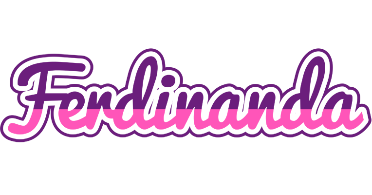Ferdinanda cheerful logo