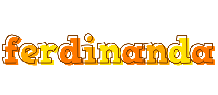 Ferdinanda desert logo