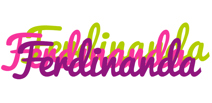 Ferdinanda flowers logo