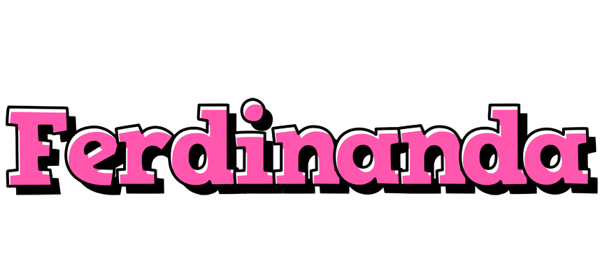 Ferdinanda girlish logo