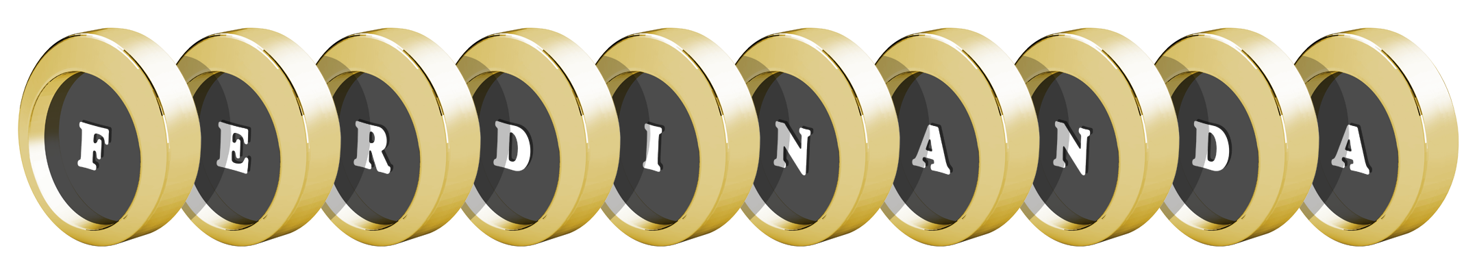 Ferdinanda gold logo