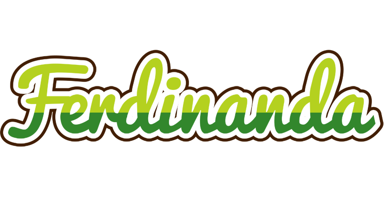 Ferdinanda golfing logo