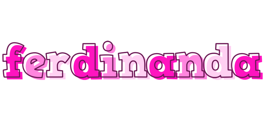 Ferdinanda hello logo