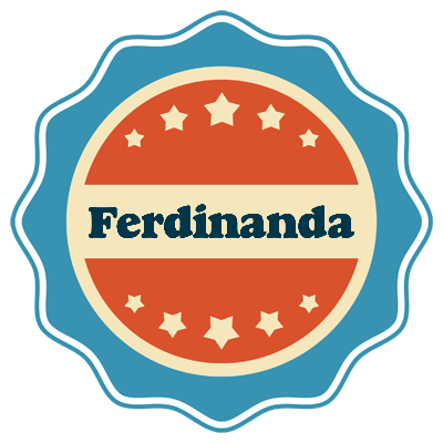 Ferdinanda labels logo