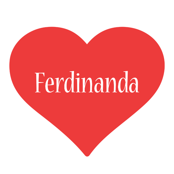 Ferdinanda love logo
