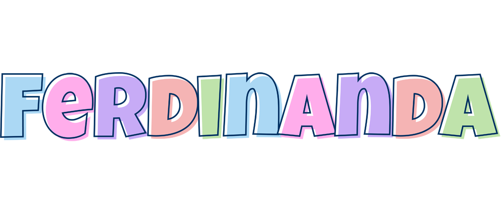 Ferdinanda pastel logo