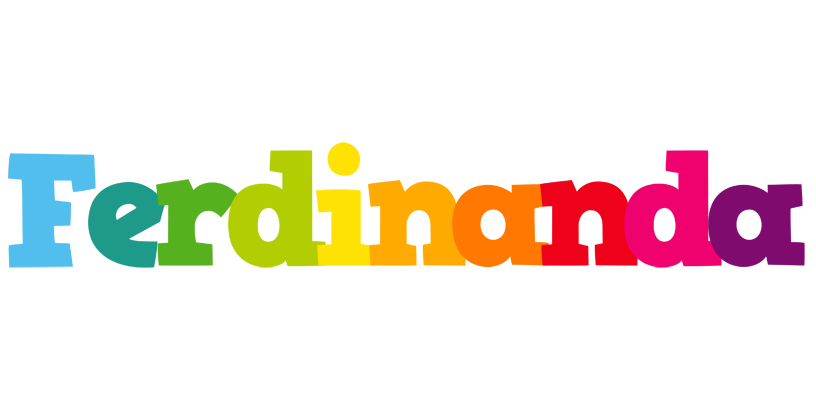 Ferdinanda rainbows logo