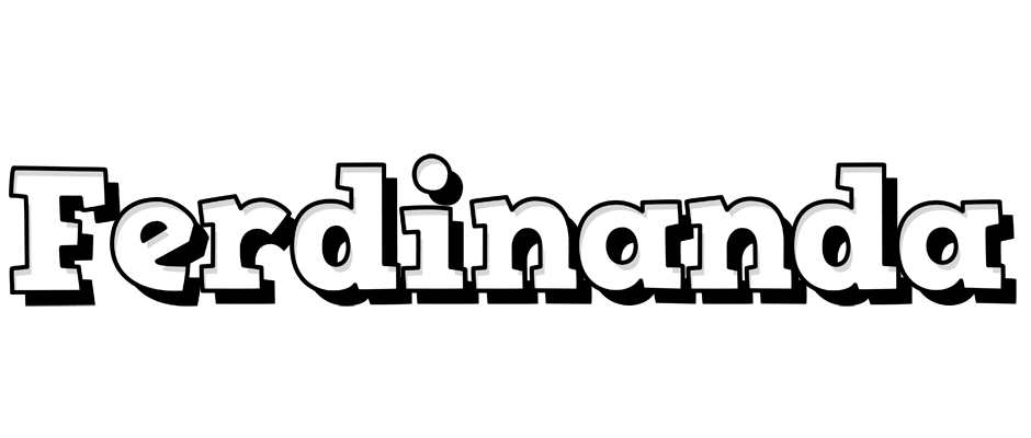 Ferdinanda snowing logo