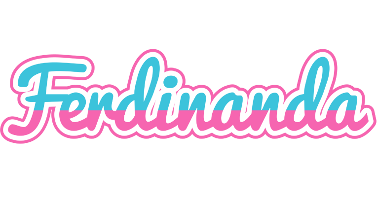 Ferdinanda woman logo