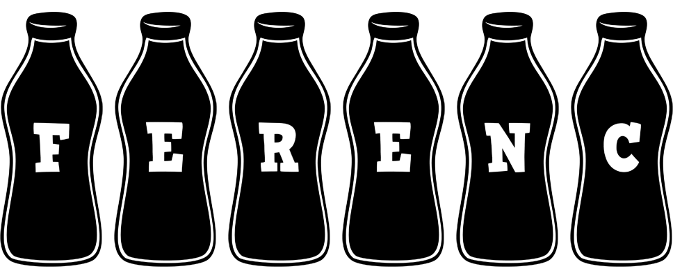 Ferenc bottle logo