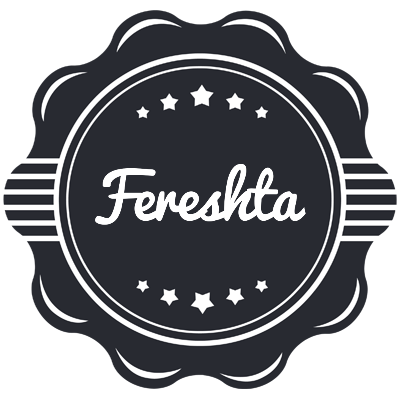 Fereshta badge logo