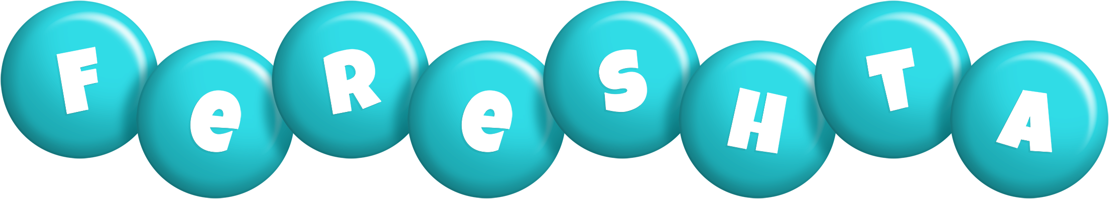 Fereshta candy-azur logo