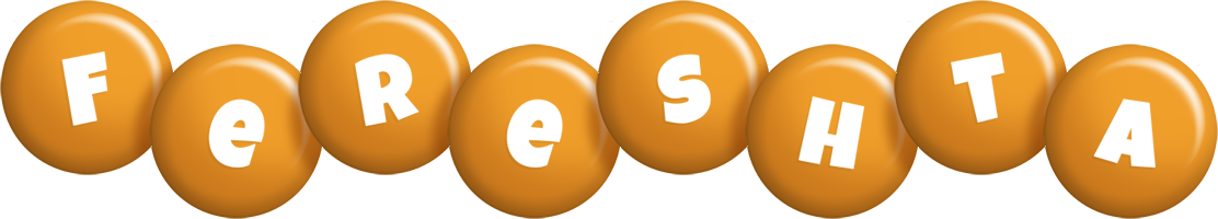 Fereshta candy-orange logo