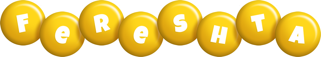 Fereshta candy-yellow logo