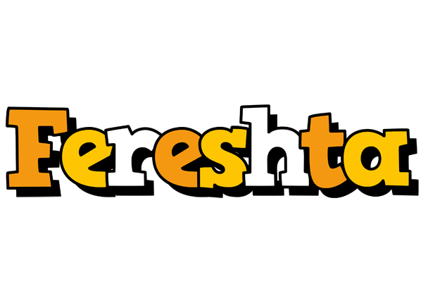 Fereshta cartoon logo