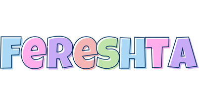 Fereshta pastel logo