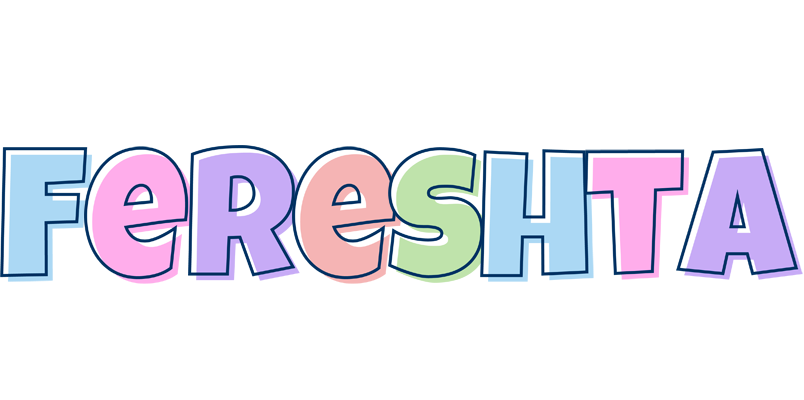 Fereshta pastel logo