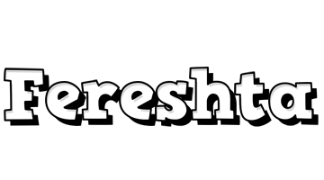 Fereshta snowing logo