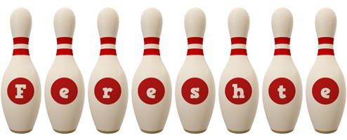 Fereshte bowling-pin logo