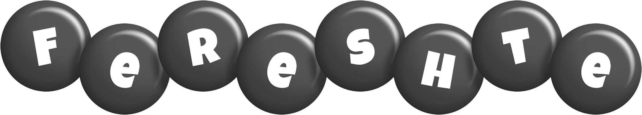 Fereshte candy-black logo