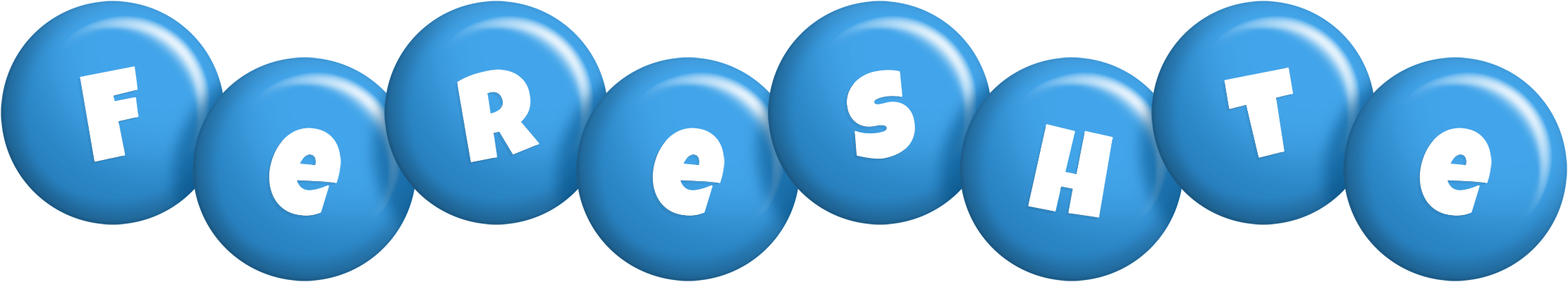 Fereshte candy-blue logo