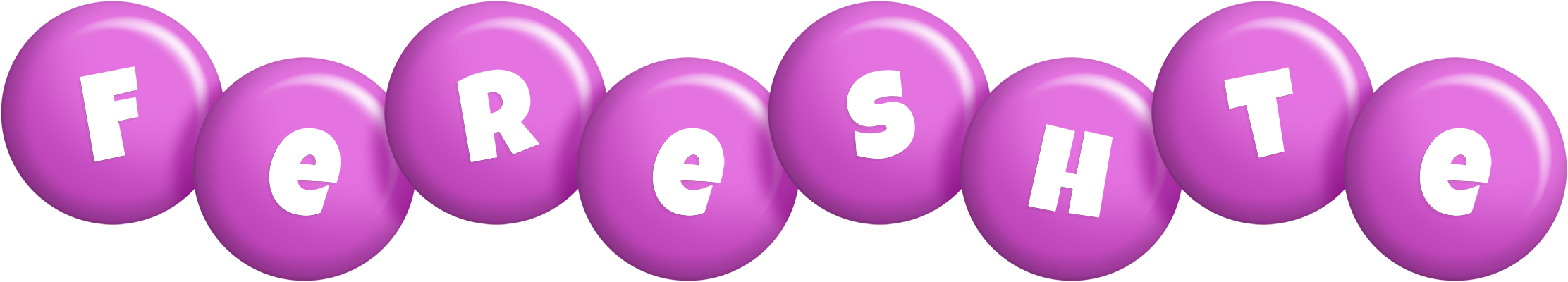 Fereshte candy-purple logo