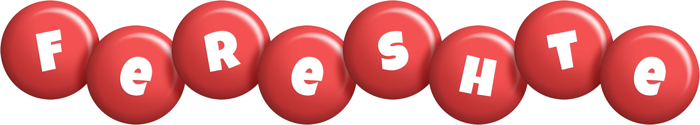 Fereshte candy-red logo