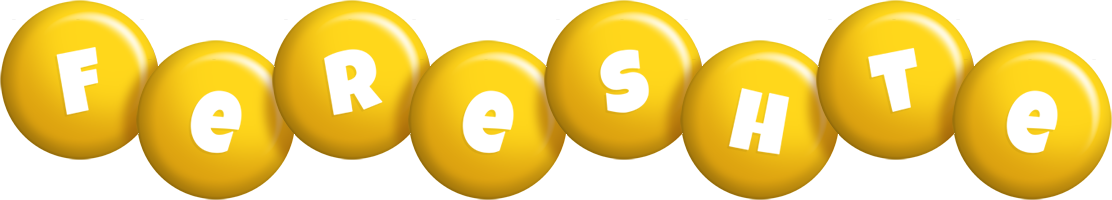 Fereshte candy-yellow logo