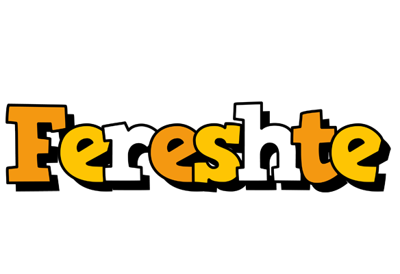 Fereshte cartoon logo