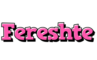 Fereshte girlish logo