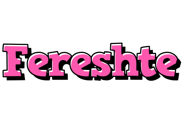 Fereshte girlish logo