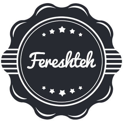 Fereshteh badge logo