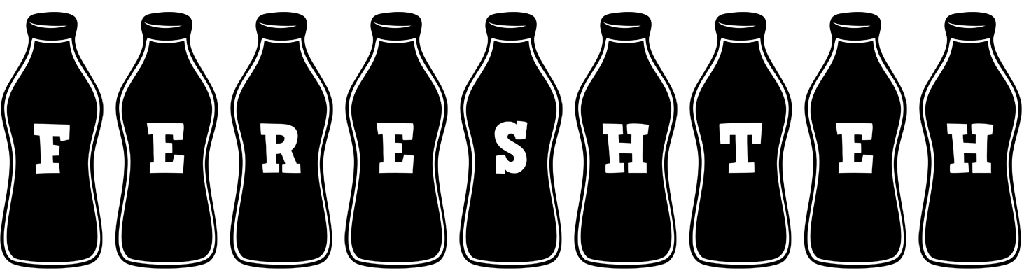 Fereshteh bottle logo