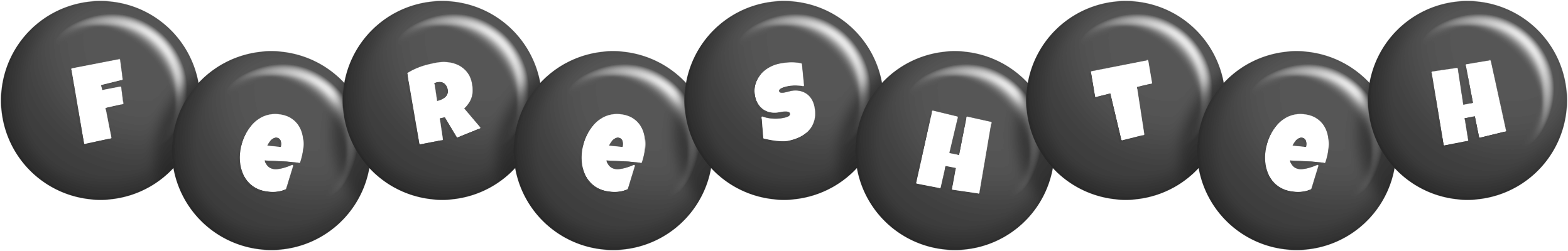Fereshteh candy-black logo