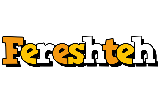 Fereshteh cartoon logo