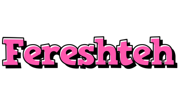 Fereshteh girlish logo