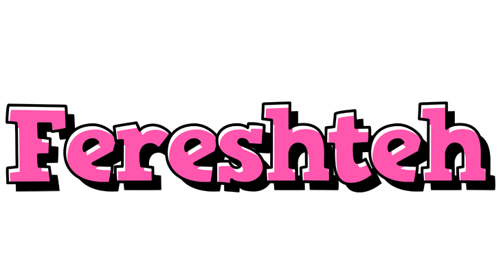 Fereshteh girlish logo