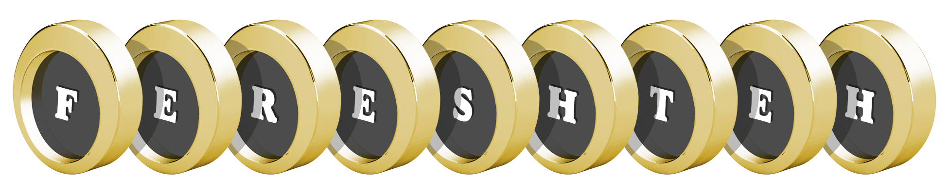 Fereshteh gold logo