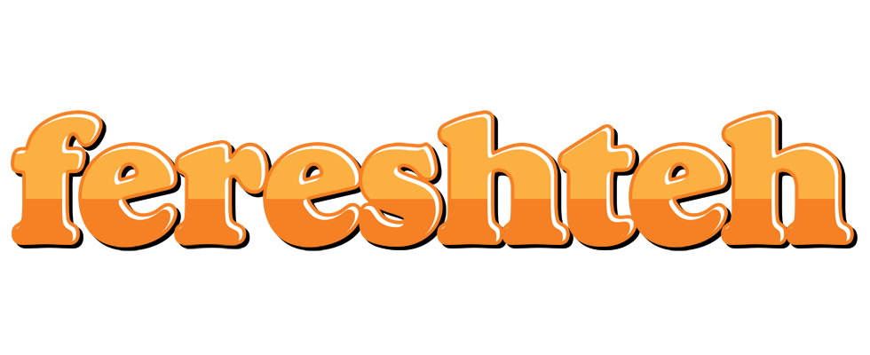 Fereshteh orange logo
