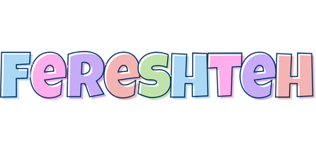 Fereshteh pastel logo