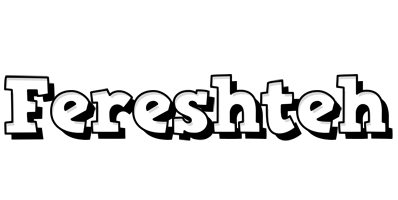 Fereshteh snowing logo