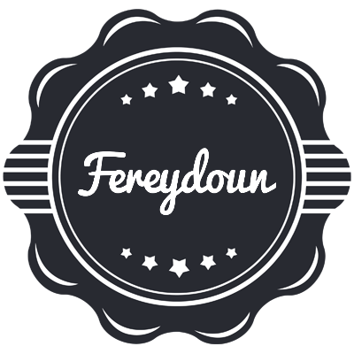 Fereydoun badge logo