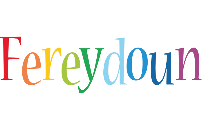 Fereydoun birthday logo