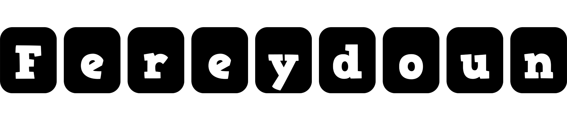 Fereydoun box logo