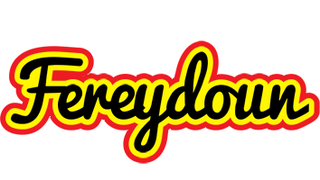 Fereydoun flaming logo