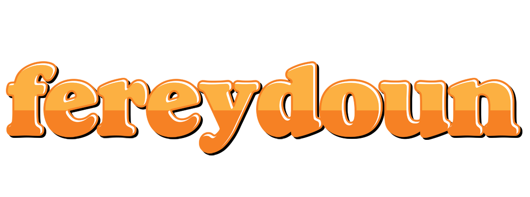 Fereydoun orange logo