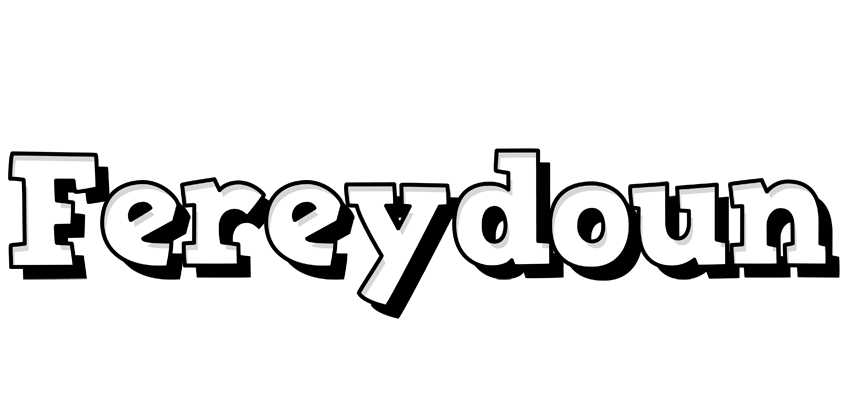 Fereydoun snowing logo