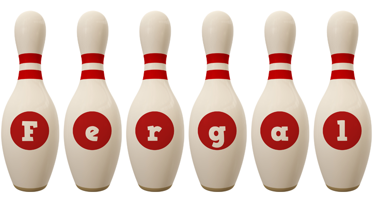 Fergal bowling-pin logo